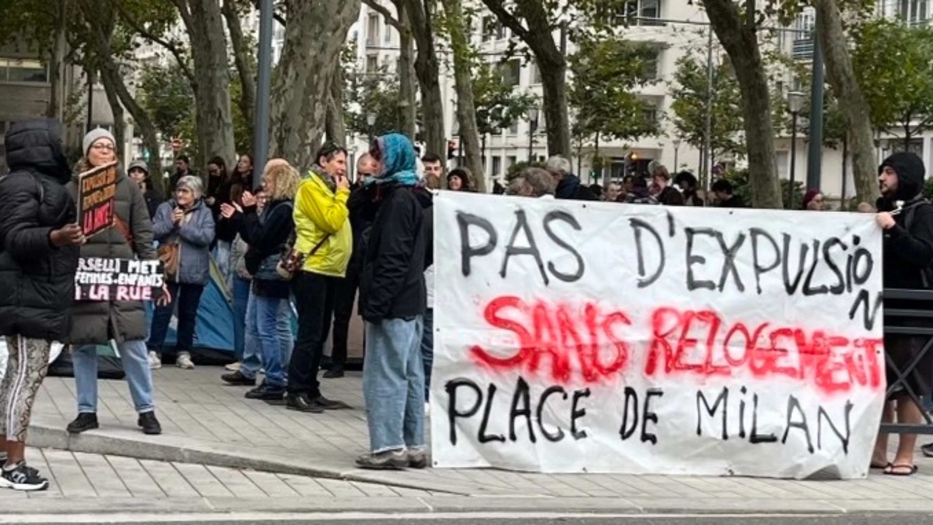 La métropole doit cesser immédiatement de mettre à la rue des familles sans solution de relogement