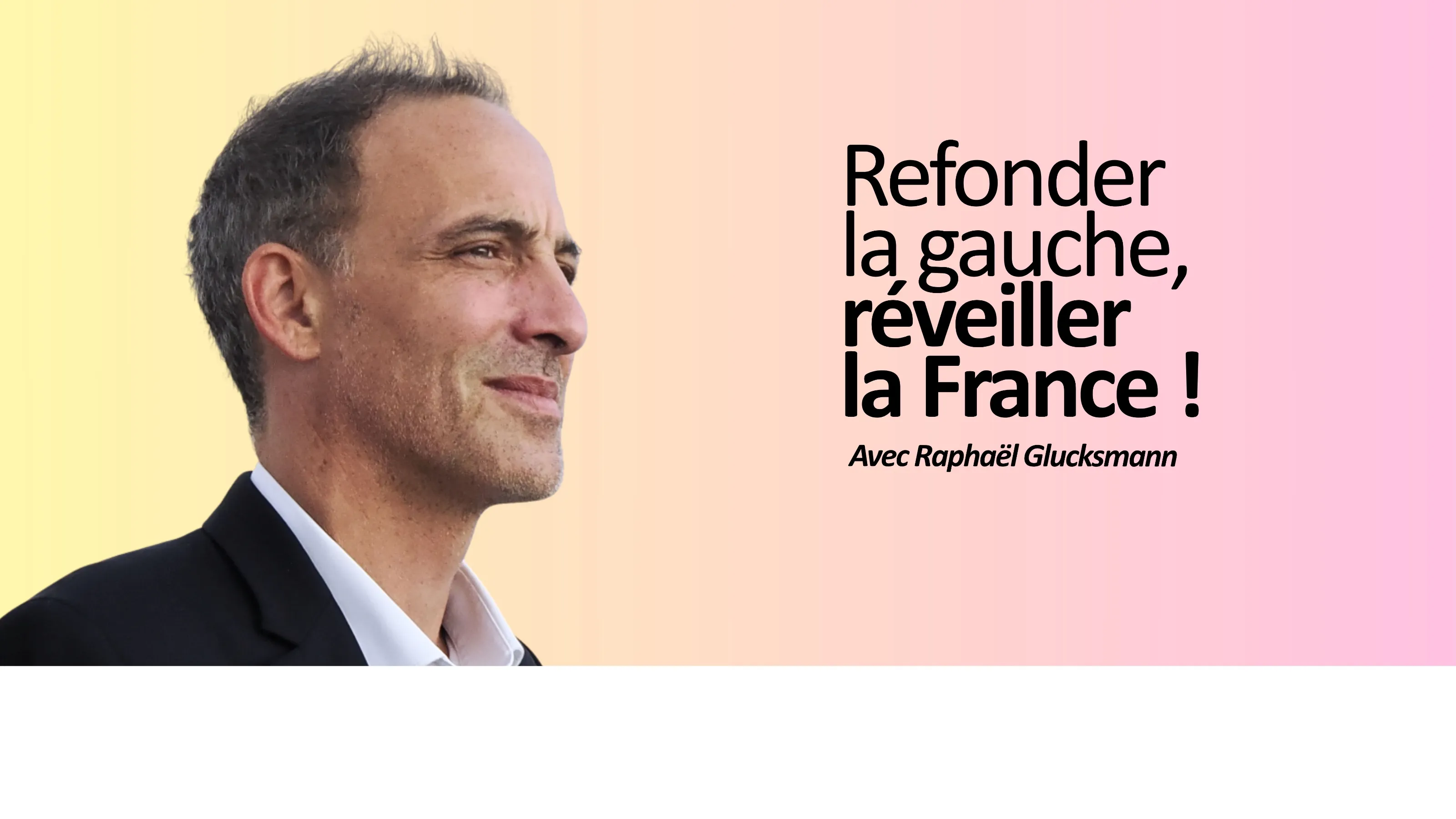 Raphaël Glucskmann à Marseille le lundi 05 octobre