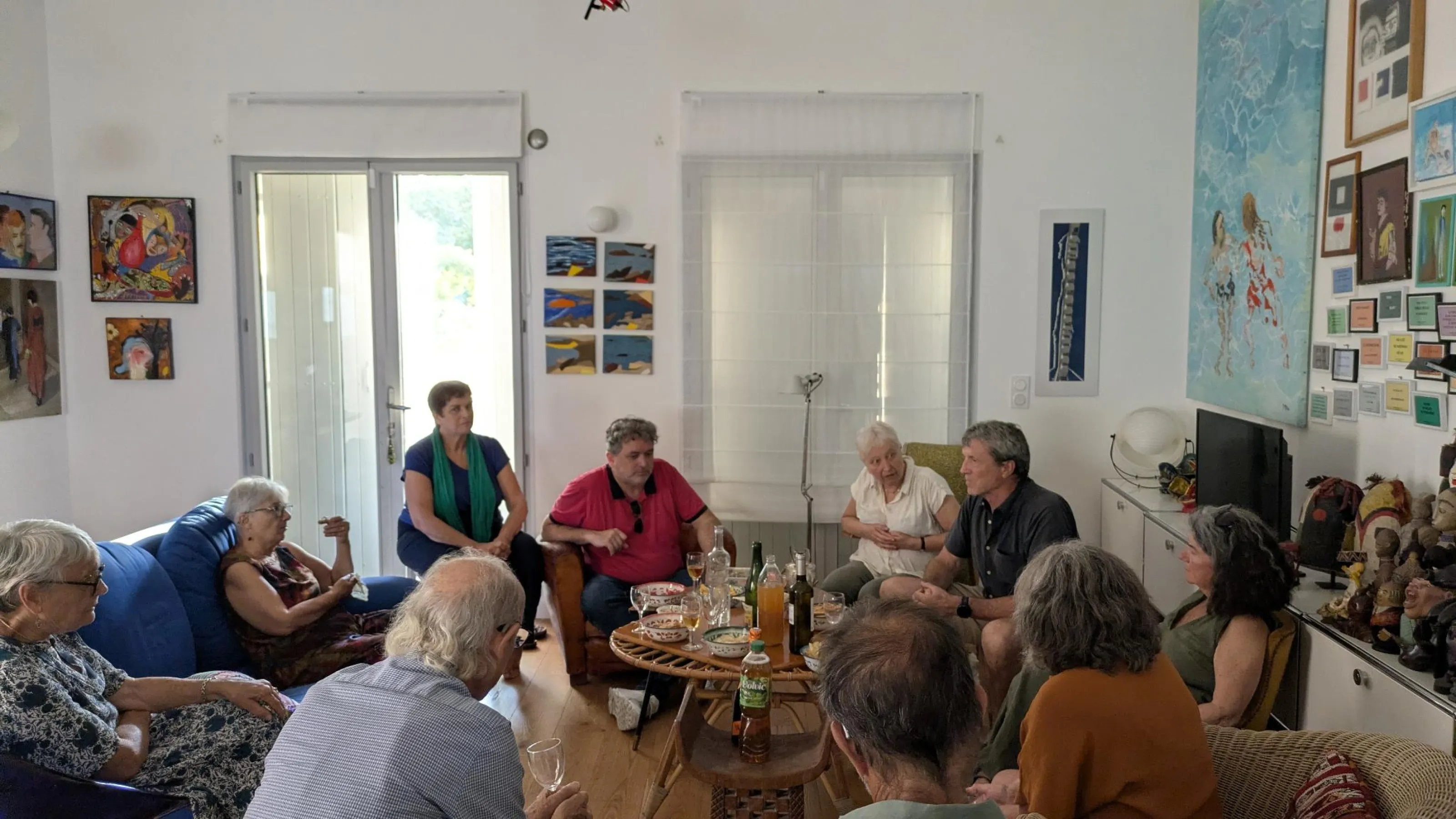 Passionnante réunion, jeudi 30 juillet, à Marseille en présence d'élus qui ont présenté leurs délégations.