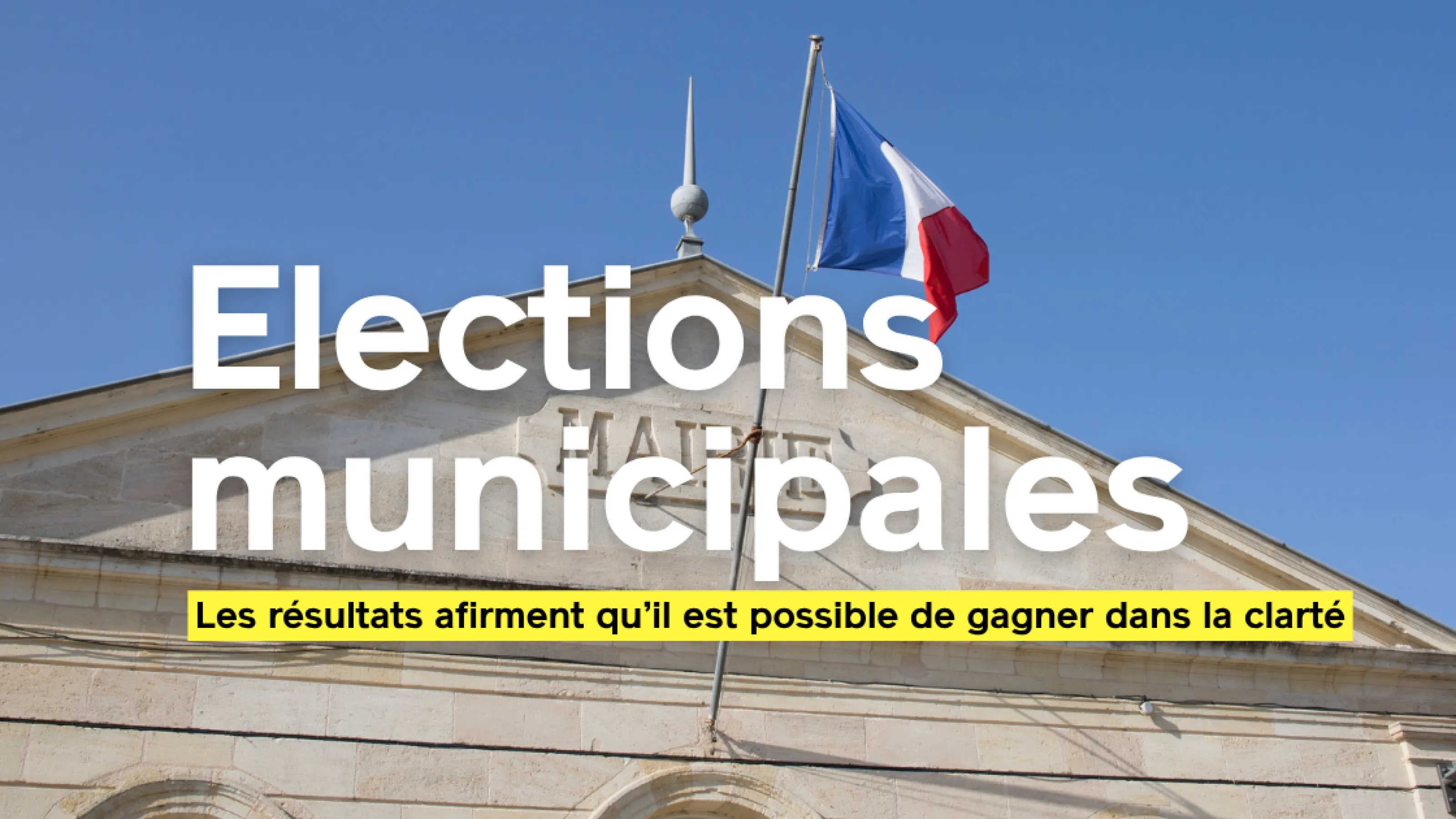 La gauche qui gagne est une gauche fidèle à ses principes. Paris, Marseille, Lille : ces grandes villes de France nous ont montré la voie.