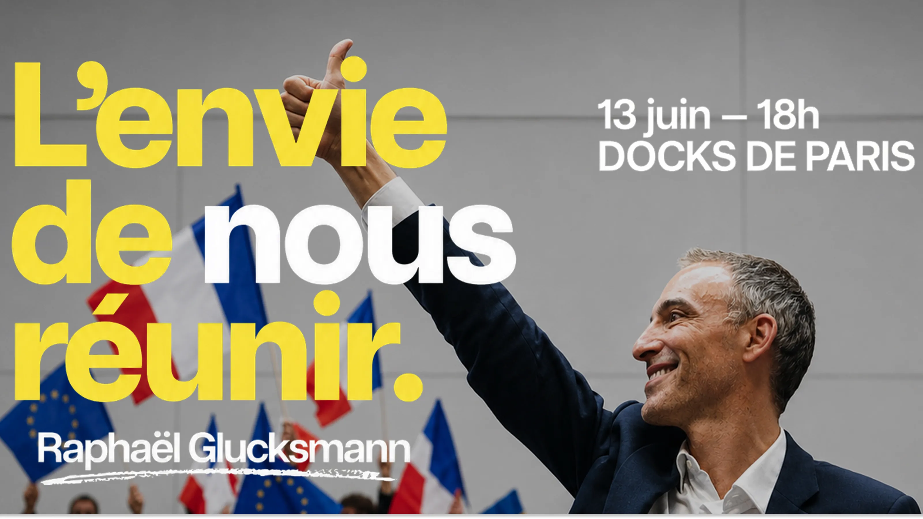 Le 13 juin, retrouvons-nous aux Docks de Paris !